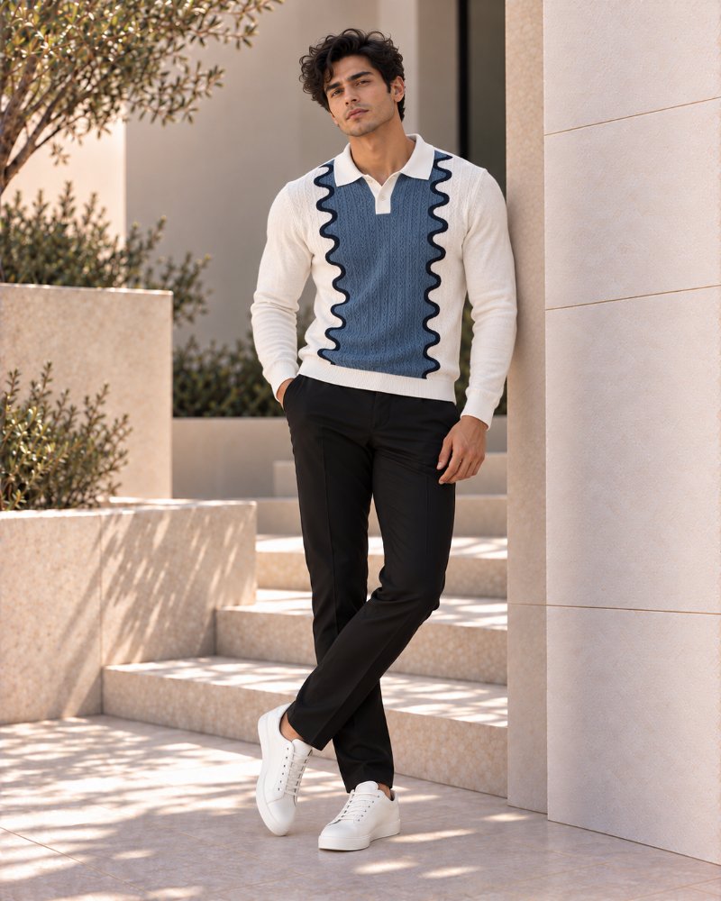The White Polo - Pure Cotton · Slim Fit
