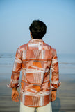 Earthy Abstract Polyester Regular Fit Shirt